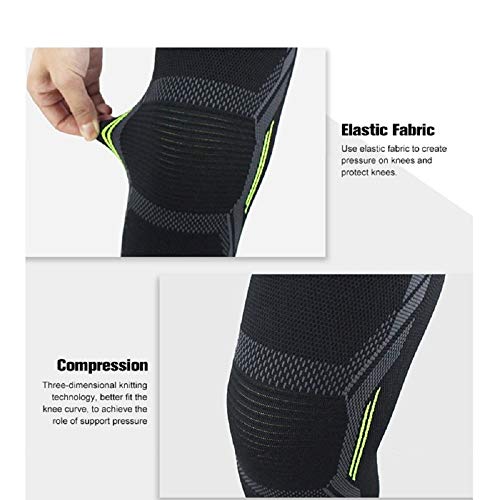 VITTO Rodilleras Menisco y Ligamento - Rodilleras Transpirable y Antideslizante para Hombre y Mujer, Rodillera Deportiva Compresion para Crossfit, Correr, Entrenamiento, Baloncesto, Bicicleta (S)