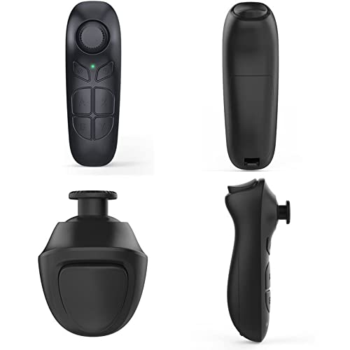 VR Mando a distancia para videojuegos, Bluetooth 3.0 Gamepad inalámbrico y mando a distancia para selfies de cámara, ratón inalámbrico Gamepad 3D VR Gafas de control remoto para teléfono PC TV Box