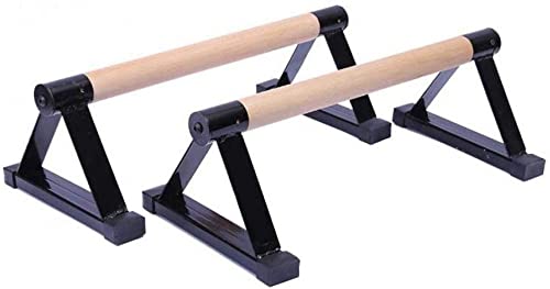 VSDEXR Paralelettes de Madera, Flexiones de Madera, Flexiones de Brazos, Soportes para Entrenamiento Muscular, Fitness, calistenia, Handstands, Equipos de Interior