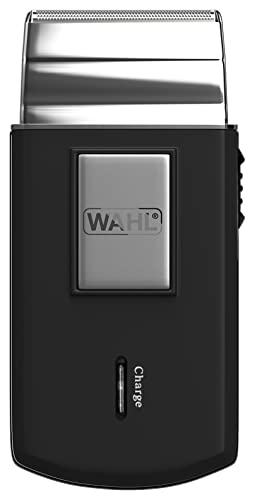 Wahl 03615-1016 Máquina de Afeitar de Láminas, Negro y Plata