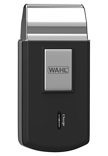 Wahl 03615-1016 Máquina de Afeitar de Láminas, Negro y Plata