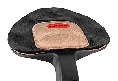 Weeride 98100 Sillita Portabebés para Bicicleta, Infantil, Negro/marrón, S