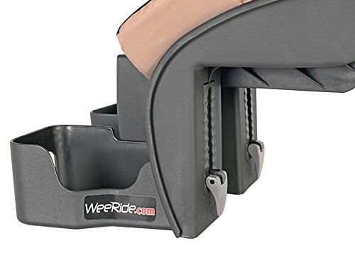 Weeride 98100 Sillita Portabebés para Bicicleta, Infantil, Negro/marrón, S