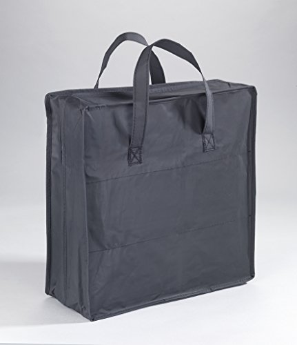 Wenko - Bolsa lavable para 3 pares de zapatos con película de plástico, 37 x 37 x 15 cm, color negro y marrón