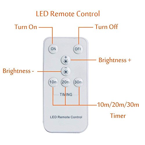 WHATOOK Letras Luminosas Decorativas: con Luces LED, Letra A-Z con Mando a Distancia Regulable, Color Blanco - Letra M