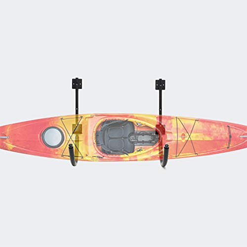 WilTec Soporte Pared Kayak Almacenaje Sujeción Pared Canoa Piragua Tablas Sup Surf Piragüismo Remo Deporte