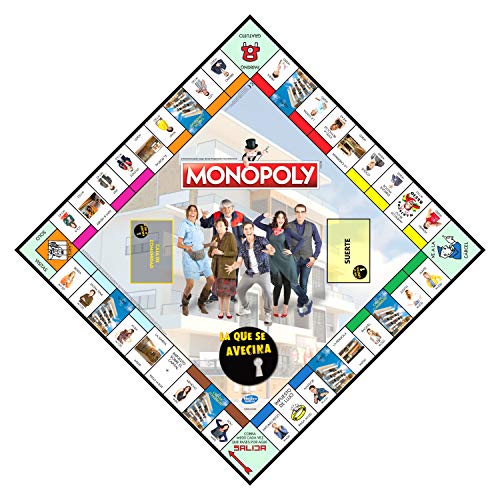 Winning Moves Other License Monopoly La Que Se Avecina (63454), multicolor, ninguna (ELEVEN FORCE