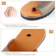 WMFL Férulas de juanete,Zapatos de Mujer cómodos con Sandalias de Plataforma con función de Corrector de juanetes,Plataforma de Apoyo Big Toe Hallux Valgus Sandalia Zapatos