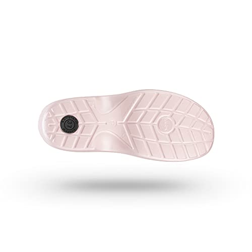 WOCK EVERLITE Zapato Cerrado Lavable e Muy Ligero, Zueco Sanitario de Trabajo Baby Rose, Calzado Mujer, Rango de tamaño de 35-42