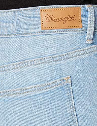 Wrangler Slim Jeans, Azul Claro, 28W x 30L para Mujer