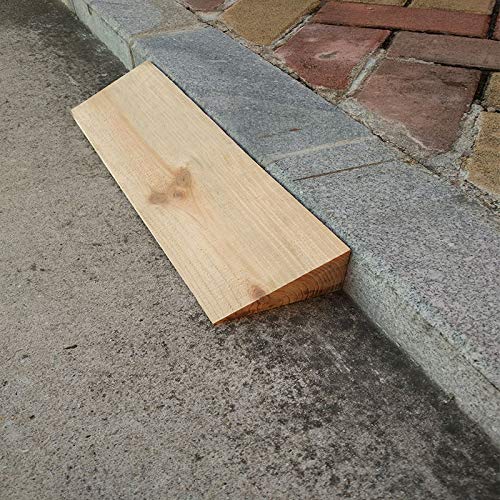 WXJ Rampas Portátiles de Madera Maciza para El Hogar - Juego de Rampas de Umbral Pesado para Muelle de Carga, Acera, Automóvil, Camión, Scooter, Bicicleta, Motocicleta, Movilidad En Silla de Ruedas