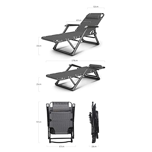 XIANGE100-SHOP Cunas de Camping Cama Plegable de la Cama Plegable reclinable reclinable Plegable Almuerzo Descanso nap Cama casa Ocio Silla Playa Silla portátil Silla Perezosa Silla Vocación de Playa