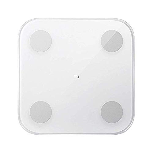 Xiaomi Escala de composición corporal 2 Smart Digital Electrónica Baño Báscula de grasa del suelo Bluetooth APP Pantalla LED Carga máxima 150 kg