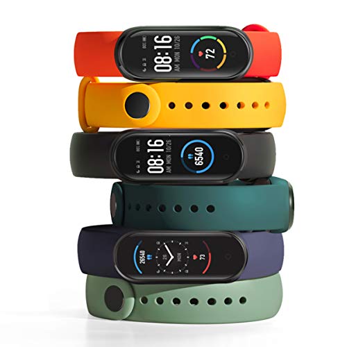 Xiaomi Mi Band 5, Smart Band 5 versión global, reloj inteligente con pulsera de actividad, pantalla a color AMOLED de 1,1 ”, monitor de frecuencia cardíaca