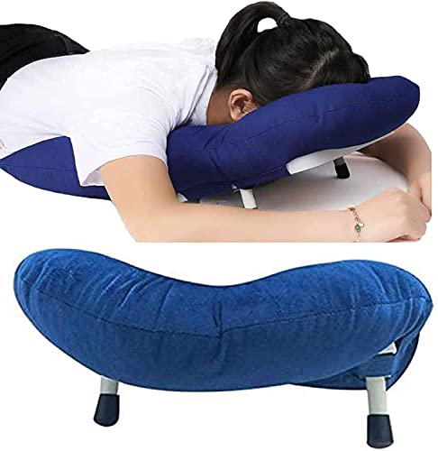 XWSM Almohada Boca Abajo Ajustable En Altura De Retina Almohada Facial para Dormir Kit De Masaje De Mesa Boca Abajo para Uso Posterior a La Vitrectomía Después De La Cirugía Ocular