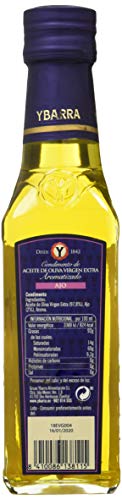 Ybarra Aceite de Oliva Virgen Extra Aromatizado de Ajo - Paquete de 6 x 250 ml - Total: 1500 ml (T13811)