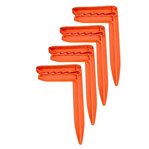 Yeelan Pinzas Toalla de Playa Beach Towel Clips de Toalla de Playa Manta Picnic Fijar Clavijas (Verde + Naranja)