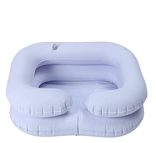 YLYN Inflable Portable Cuenca Champú, Champú Kit Cuenca Plegable Inflable, Pelo de la Colada en la Cama, lesionado, Ancianos, encamados, postrado en Cama, minusválidos, discapacitados 106