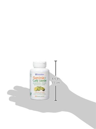 YNSADIET Garcinia Cambogia Con Extracto de Café Verde Sin Cafeina, Complemento Para la Dieta, Complemento alimenticio Natural, Control de Peso, Perdida de Peso, 90 Cápsulas