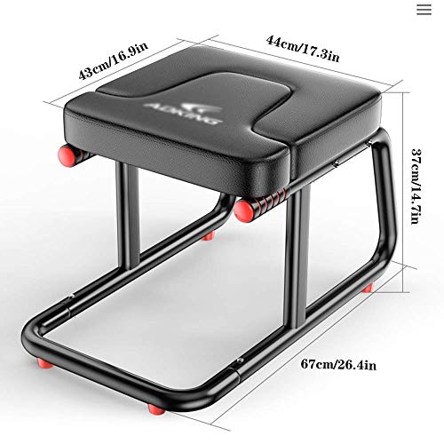 Yoga Taburete invertido Conjunto de artefactos invertidos multifuncionales para el hogar Aumentado al revés Ayuda Equipo de Gimnasio Camilla de Ejercicios (Puede soportar 250 kg)