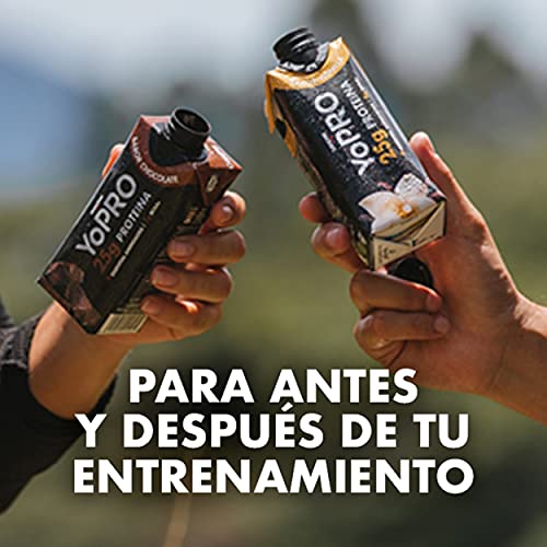 YoPRO Pack 8 unidades batido 25G de Proteína sabor vainilla de 330 ml - Total 8 x 330 ml