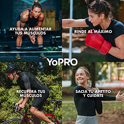 YoPRO Pack 8 unidades batido 25G de Proteína sabor vainilla de 330 ml - Total 8 x 330 ml