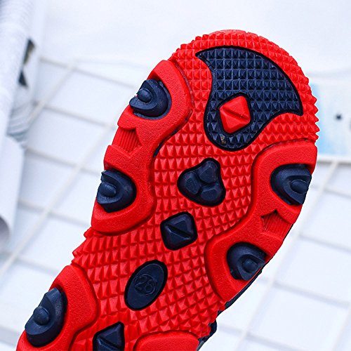 YWLINK Sandalias Deportivas NiñOs Zapatos para NiñOs Punta Cerrada Verano Playa Sandalias Zapatos,Zapatillas Antideslizante Fondo Blando Casuales(Rojo,34EU)