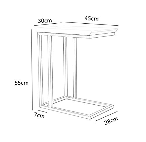 YWXCJ Tavolini da caffè Mesita pequeña Mesita de Estilo nórdico Sofá esquinero Lateral Varias mesitas de Noche extraíbles Mini Mesa Simple tavolini di piccole dimensioni (Color : E)