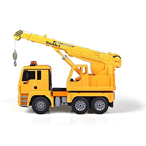 ZAKRLYB Grúas, excavadoras, remolques Construcción del Modelo de vehículo Ruta de auxilio de 2,4 GHz de Radio Control Remoto de fundición a presión de Remolque de Coches Modelo Mejores Regalos for el