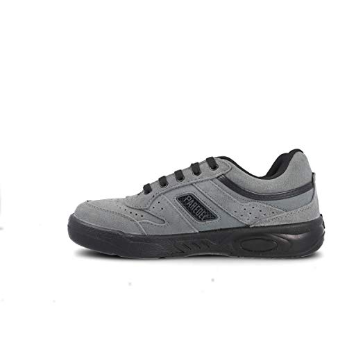 Zapatilla Soft Gris Paredes ECOLóGICO Serraje - Cordones - Talla 44