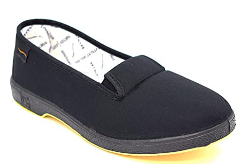 Zapatilla Verano Mujer Gomas a los Lados Persona Mayor Doctor Cutillas Color Azul (Azul, Numeric_41)