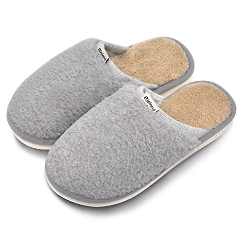 Zapatillas De Casa Para Mujer De Invierno, Zapatillas De Casa De Mujer Con La Memoria De Goma Zapatillas De Casa Antideslizantes Para Interior Y Exterior , Cómoda Y Suave