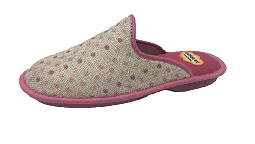 Zapatillas de Estar por casa/Mujer/Biorelax/Puntera Cerrada/Empeine: Lona/Suela: Goma/Talón Acolchado/Talla 41