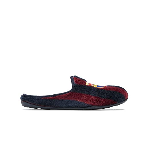 Zapatillas Oficiales FC Barcelona Clásicas Zapatillas de Estar por casa Hombre Invierno Otoño - 44.5 EU