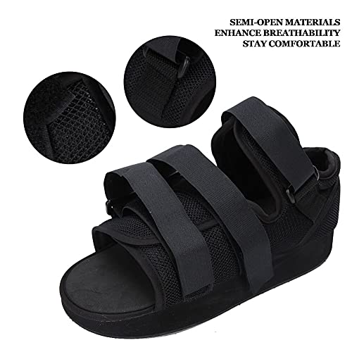 Zapatos de descompresión plana para Hallux Valgus Fracturas postoperatorias Fracturas de yeso Pelujas de tobillo de yeso Soportes de pie Libre de peso sin peso Protección de pie de protección de pie 8