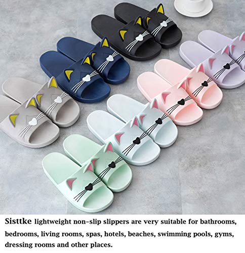 Zapatos de Piscina para Mujer Chanclas de Playa Sandalias Verano Antideslizante Zapatillas de Baño Estar por Casa Verano, Púrpura, 38/39 EU