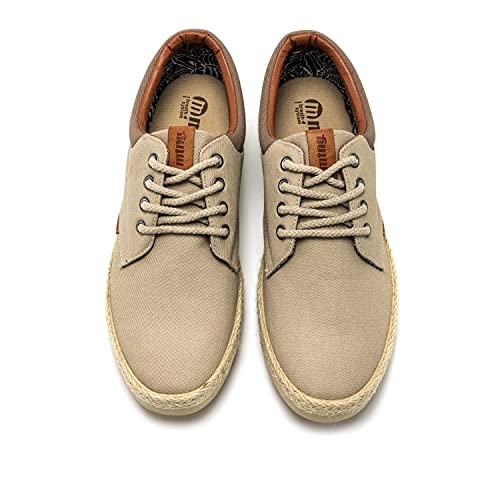 Zapatos Hombre mustang | Zapatos BELIO 84666 | mustang Hombre | Zapatos Plano | Cierre con Cordones | 48933 | Beige | 42