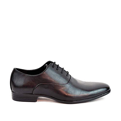 Zapatos Oxford Hombre con Cordones para Vestir de Negocios Boda Traje Formal