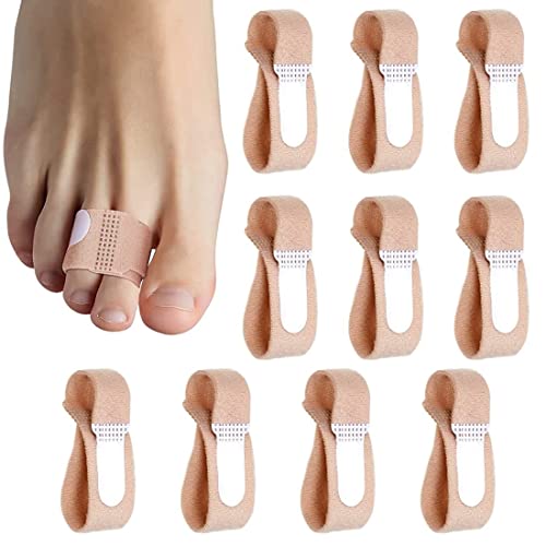 Zeayebsr 10pcs Hammer Toe Splint Vendaje Hammer Toe Vendaje Toe Splint es adecuado para dedos en martillo y dedos rotos