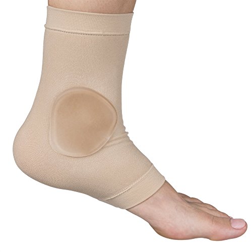 ZenToes calcetines mangas del maléolo protección ósea con almohadillas de gel para botas, patines, férulas, aparatos ortopédicos - 1 par