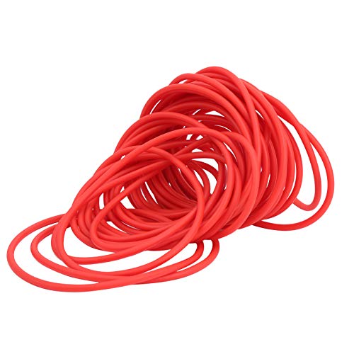 zhuolong Tirachinas Tubo de látex Banda de Goma Tubo de látex Catapulta Caza Bungee Redondo DIY Accesorios para tirachinas Rojo(2040)