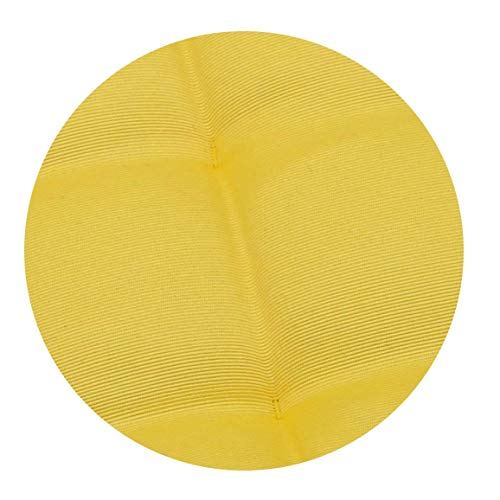 Zollner 4 cojines para silla, 40x40 cm, amarillo, en varios colores