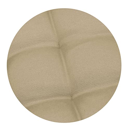 ZOLLNER 4 Cojines para Silla, 40x40 cm, Beige