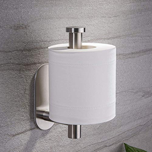 ZUNTO Portarrollos Baño Acero Inoxidable - Portarrollo para Papel Higiénico Autoadhesivo para Baños