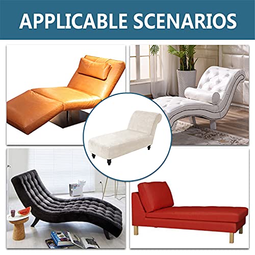 ZYXFYY Funda Sofá Chaise Silla Cubre Sofa Fundas Sofas Funda Chaise Longue Protector para Sofas Elástica A Prueba De Polvo Anti-rasguños (Beige)