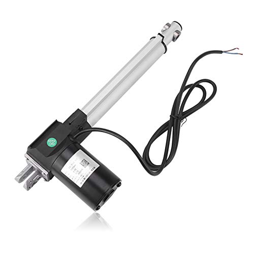 Actuador lineal 12V DC Motor Heavy Duty 6000N 600KG 5mm / s Carrera 100-500mm Motor de Carga Eléctrica IP54 Metal(500mm)