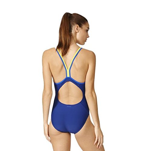 adidas I Ins 1Pc Bañador, Mujer, Multicolor (Tinuni/Azufue), S