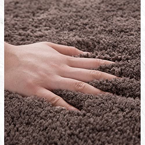 Alfombra Baño Marrón, Alfombra Baño Antideslizante, Alfombra Baño de Microfibra Suave, Alfombra Ducha Absorbente, Alfombra Ducha Lavables en Lavadore, Alfombra Cuarto Ducha Cocina 40x60cm