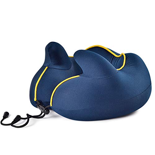 Almohada de viaje,1 piezas Almohada de Cuello Cuello Collarin Cervical Viaje Cojin Cuello Avion Cervical Reposa Cabeza Viaje Almohada de Descanso Almohada,para Viajes y Uso al Aire Libre,28*26*13cm