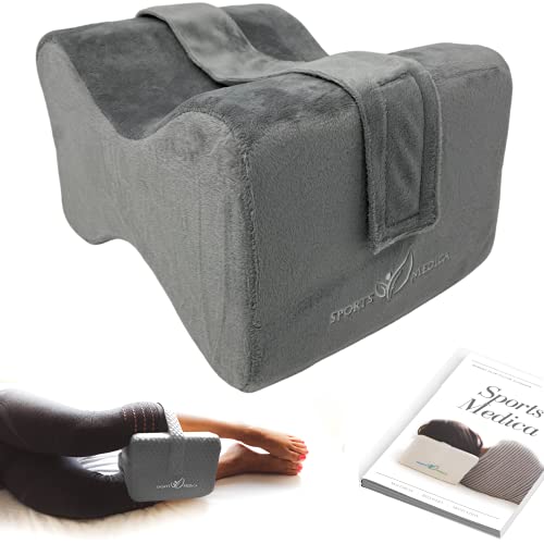 Almohada para Las Rodillas desarrollada por Doctores - CU–a ortopŽdica viscoel‡Stica para Dormir de Lado, Ci‡Tica, Dolor de Espalda Baja - Almohada para piernas para Dormir de Lado - Manual Incluido